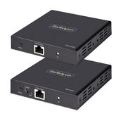 StarTech.com 4K HDMI Extender Over CAT5CAT6 Cable 4K 60Hz HDR Video Extender Up to 230ft 70m HDMI Over Ethernet Cabling SPDIF Audio Out HDMI Transmitter and Receiver Kit image