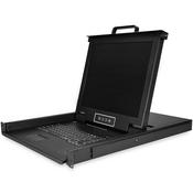 StarTech.com 8 Port Rackmount KVM Console w 6ft Cables - Integrated KVM Switch w 17 LCD Monitor - Fully Featured 1U LCD KVM Drawer- OSD KVM - Durable 50000 MTBF - USB  VGA Support