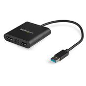 StarTech.com USB 3.0 to Dual HDMI Adapter USB to 2x HDMI Monitor Converter for Windows no support for macOSChromeOSLinux - TAA