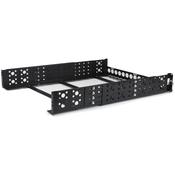StarTech.com 2U Fixed 19 Adjustable Depth Universal Server Rack Rails
