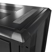 StarTech.com 4-Post 25U Server Rack Cabinet Lockable 19 Data Rack Cabinet for Computer  AV  IT Equipment Office  Home Network Rack with Casters &amp; Adjustable Mounting Rails