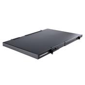 StarTech.com 1U 4-Post Adjustable Server Rack Mount Shelf - 330lbs150 kg - 19.5 to 38in Adjustable Mounting Depth Universal Tray for 19 AV Data &amp; Network Equipment Rack - 27.5in Deep image