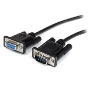 StarTech.com 3m Black Straight Through DB9 RS232 Serial Cable - MF