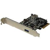 StarTech.com 2-Port USB 3.1 10Gbps Card - USB-A 1x External 1x Internal - PCIe image