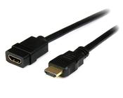 StarTech.com 2m 6ft HDMI Extension Cable - HDMI Male to Female Cable - 4K HDMI Cable Extender - 4K 30Hz UHD HDMI Cable with Ethernet MF - High Speed HDMI 1.4 Cable - HDMI Cord Extender image