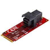 StarTech.com U.2 SFF-8643 to M.2 PCI Express 3.0 x4 Host Adapter Card for 2.5 U.2 NVMe SSD image