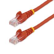 StarTech.com Cat5e Ethernet Patch Cable with Snagless RJ45 Connectors - 0.5 m Red image