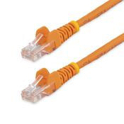 StarTech.com Cat5e Ethernet Patch Cable with Snagless RJ45 Connectors - 0.5 m Orange image