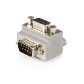 StarTech.com Right Angle DB9 to DB9 Serial Cable Adapter Type 2 - MF