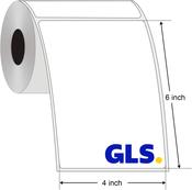 GLS White Shipping Labels 101.6mm x 152.4mm 4x6 inch 500 Labels image
