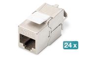 Digitus CAT 6A Keystone module shielded tool-free mounting connection