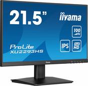 iiyama ProLite XU2293HS-B6 computer monitor 54.6 cm 21.5 1920 x 1080 pixels Full HD LED Black image