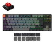 Keychron K1 keyboard Universal USB  Bluetooth QWERTY UK English Grey image