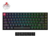 Keychron K2 keyboard Universal USB  Bluetooth QWERTY UK English Black image