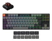 Keychron K1 keyboard Universal USB  Bluetooth QWERTY UK English Grey image