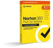 Norton 360 Plus for Mobile - 1 User  1 Device  12 Months Antivirus security Commercial 1 licenses 1 years image