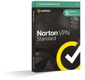 Norton VPN Standard - 1 User  5 Devices  12 Months Security management Commercial 1 licenses 1 years image