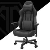 Anda Seat Dark Demon Dragon PC gaming chair Upholstered padded seat Black image