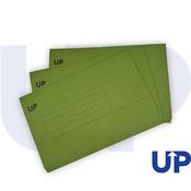 Half Flap Document Wallet Pack of 50 - Green