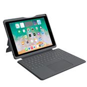 DEQSTER Smart Rugged Touch PLUS Keyboard for iPad 10.2 7th8th9th Gen. QWERTY Layout image
