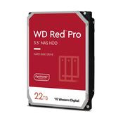 Western Digital Red Pro internal hard drive 22 TB 7200 RPM 512 MB 3.5 Serial ATA III image