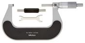 Mitutoyo Outside Micrometer with  Heat Ins. Plate 75-100mm, 0,01mm 102-304 image