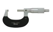 Mitutoyo Outside Micrometer with  Heat Ins. Plate 25-50mm, Ratchet, 0,001mm 102-312 image