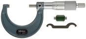 Mitutoyo Metric Analogue Outside Micrometer 1-2", Ratchet Stop 103-132 Graduation .0001" image