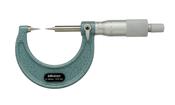 Point Micrometer with Carbide Tip 0-25mm, 15° Tip 112-165 image