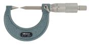 Point Micrometer with Hardened Tip 0-1", 30° Tip 112-225 image