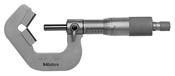 Mitutoyo 5 Flute V-Anvil Micrometer 0,09-1" 114-135 image