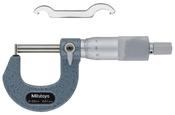 Tube Micrometer Pin Anvil Flat Spindle, 0-25mm 115-302 image