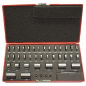 MHC 630-4050, 36 Piece, 0.05 to 1", Spacer Block Set Round, 0.0001" Tolerance, 1/4"-28 thread