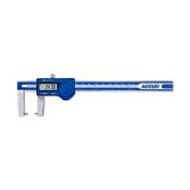 Accud Outside Groove Digital Calipers With Round Points 0-150mm/0-6" Resolution .01mm/.0005'' 134-006-11 image