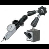 FISSO 1113.15 Classic Line Model: 1100-13 F + S2 - 3D articulated gauging arm with on off magnet, Dial mounting hole Ø3/8" With 3/8"-8mm bushing. Indicator Not supplied
