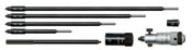 Mitutoyo Inside Micrometer, Interchangeable Rods 50-300mm, with 5 Rods, Carbide Measuring Faces 141-212 image