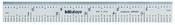 Steel Rule, Wide Rigid Rule 150mm/6", Metric/Inch 182-108 image
