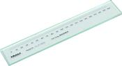Working Glass Scale + Inspection Cert. 0-200mm, 0,1mm 182-514-10