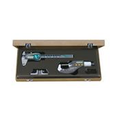 MICROMASTER Digital Micrometer IP54 (0-30 mm) + TWIN-CAL Digital Caliper IP67 (0-150 mm) + Depth Foot 00531004 DUO SET 13