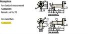 Cylindrical surface nosepiece for Surftest SJ-410, SJ-500 12AAB345