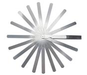 MHC 615-6472 Feeler Gauges 17 blades gauges Length 150mm Range 0.02-1.00mm