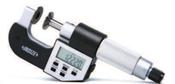 Insize Disc micrometers Non Rotating Range 0-1"/0-25mm Resolution .00005"/.001mm 3194-25 image
