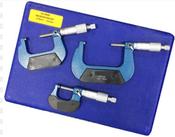 Inspec Mechanical micrometer set with heat shield 0-75mm x.01mm 102-33-00