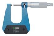 Inspec Deep throat mic 203-01-000 Range 0-25mm Flat Anvils 50mm throat depth image