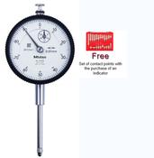 Dial Gauge, Lug Back, ISO Type 30mm, 0,01mm 2052S