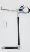 Kroeplin Analogue Groove Gauge H9X004 Range 16.5" to 21.5" Graduation .001" image