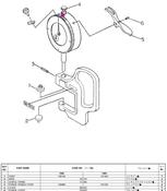 Mitutoyo 101309 contact point flat for 7304 thickness gauge
