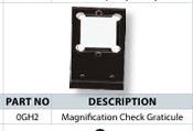 Starrett 0GH1 Precision Magnification Checking Graticule HF750