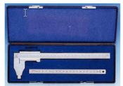 LTF 00190N caliper set with rule 200mm caliper x .05mm 150mm rule image