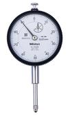 Dial Gauge, Flat Back, ANSI/AGD Type 20mm, 0,01mm 2050A-01 3/8" stem